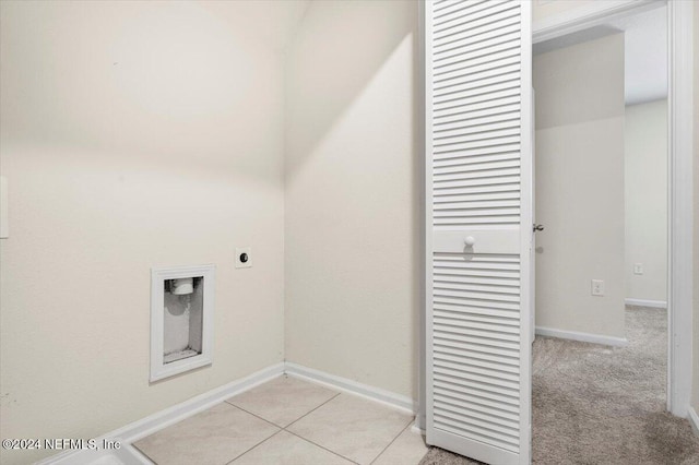 laundry room featuring hookup for an electric dryer