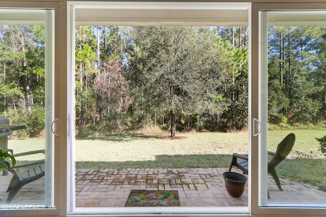 view of doorway