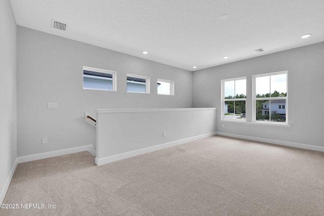 118 Caiden Dr, Ponte Vedra, FL 32081 - spare room featuring light colored carpet, baseboards, and recessed lighting