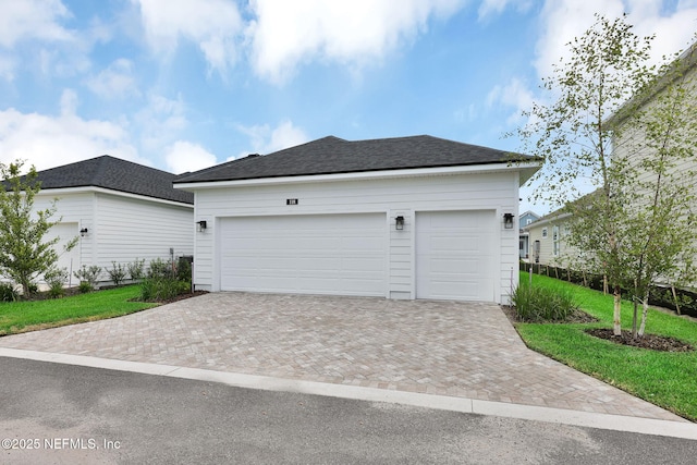 118 Caiden Dr, Ponte Vedra, FL 32081 - garage with decorative driveway
