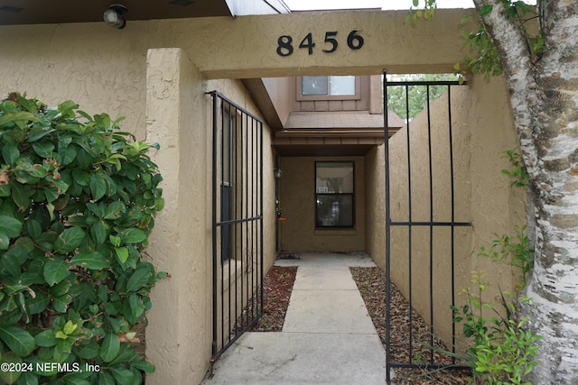 view of property entrance