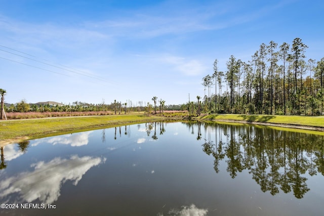 property view of water