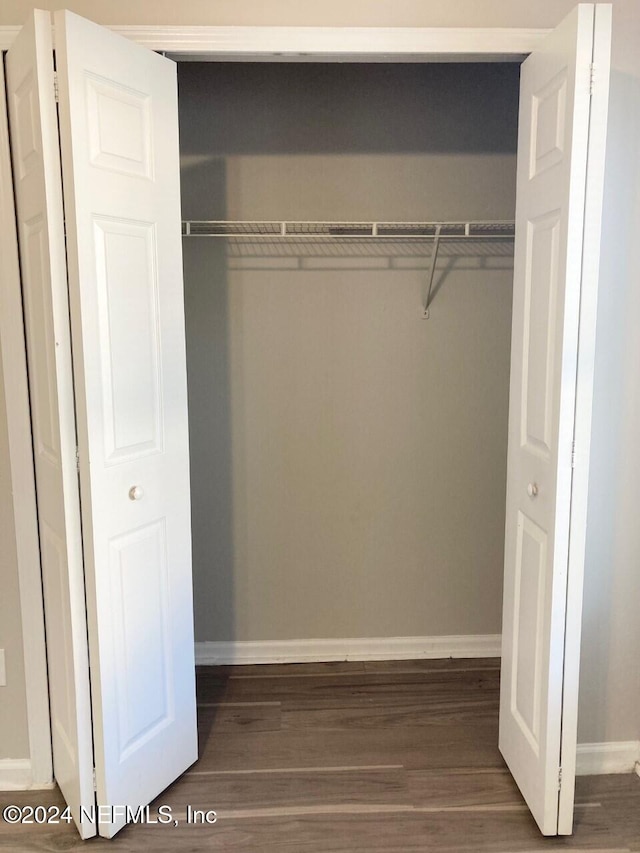 view of closet