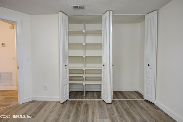 closet with visible vents