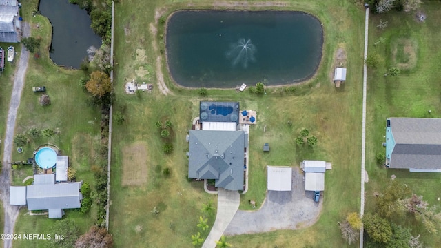 5321 Muskogean St, Saint Augustine, FL 32092 - aerial overview of property's location featuring a nearby body of water