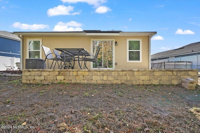 view of rear view of house