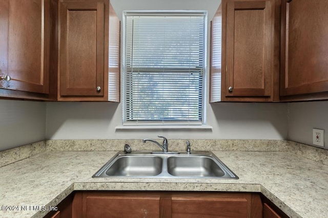 kitchen featuring sink