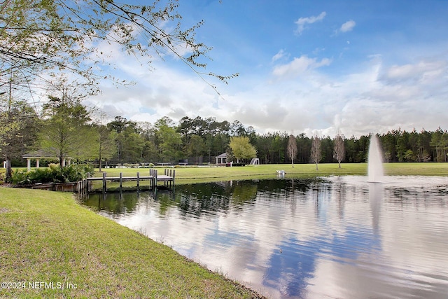 property view of water