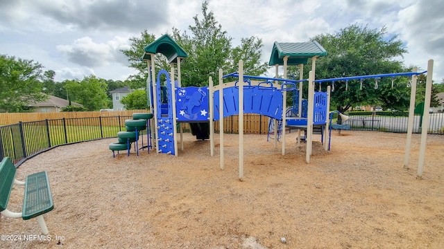 view of play area