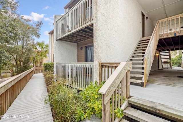 2586 Forest Ridge Dr Unit N6, Fernandina Beach, FL 32034 - view of wooden terrace