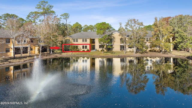 view of water feature