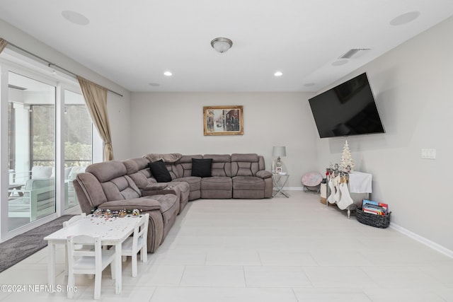 view of living room