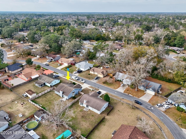 aerial view