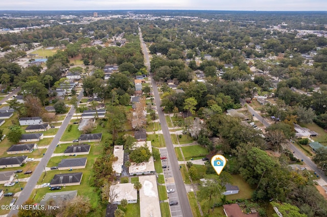 aerial view