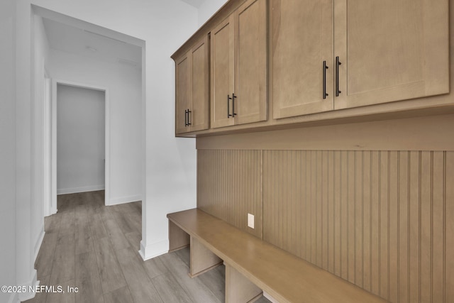 166 Blue Hampton Dr, Ponte Vedra, FL 32081 - mudroom with light wood-style floors and baseboards