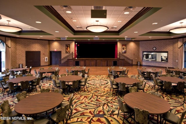 view of community lobby