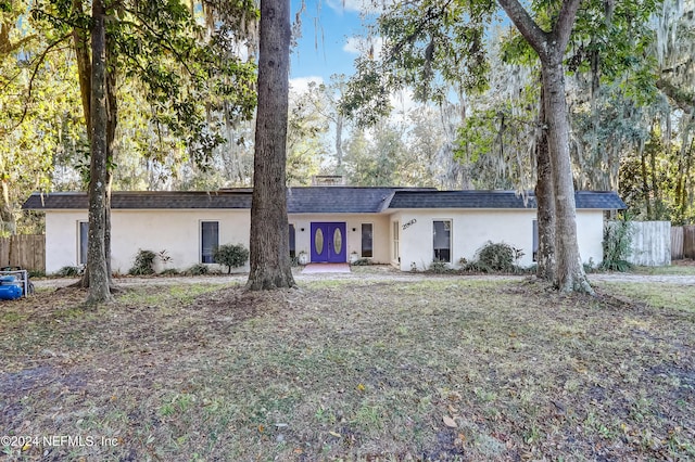 view of ranch-style house