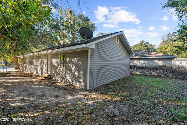 view of property exterior