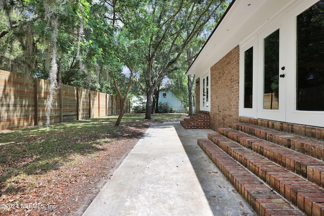 exterior space featuring a patio area