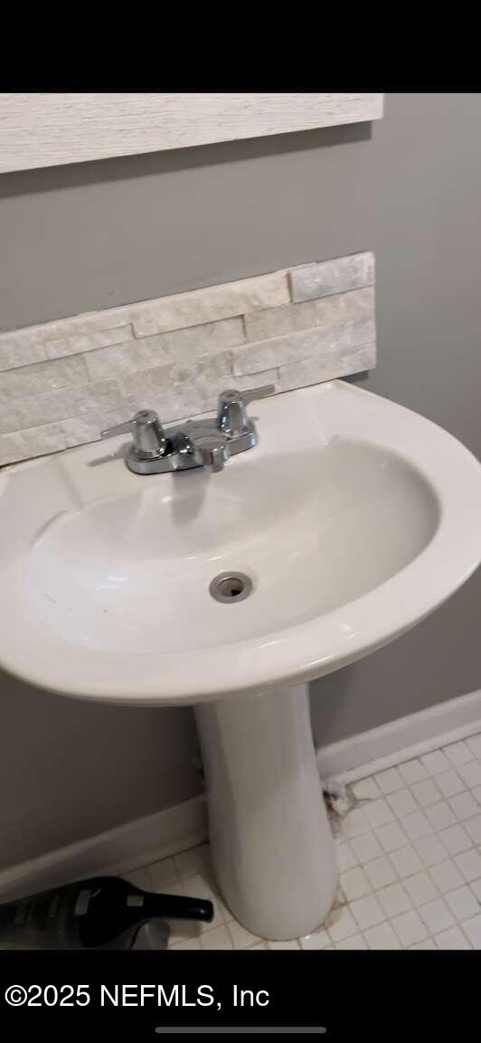 bathroom featuring tile patterned floors