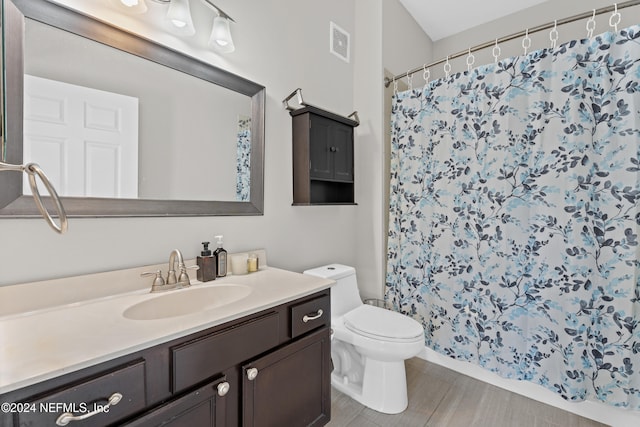 8601 Beach Blvd Unit 1007, Jacksonville, FL 32216 - bathroom featuring vanity and curtained shower