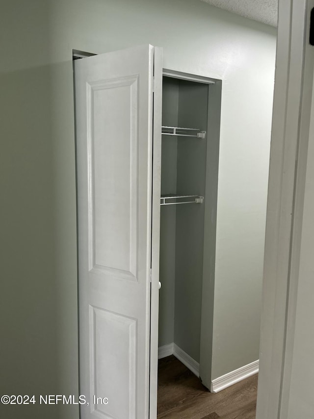 view of closet