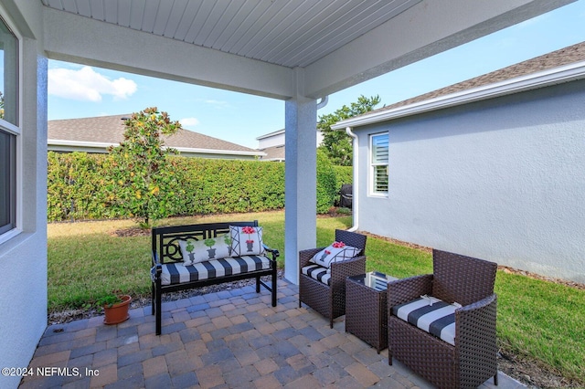 view of patio