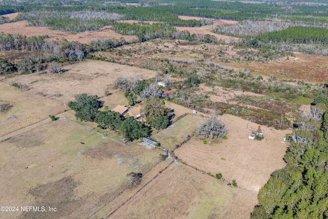 11289 SW 85th Ave, Hampton, FL 32044 - aerial view of property's location featuring rural landscape
