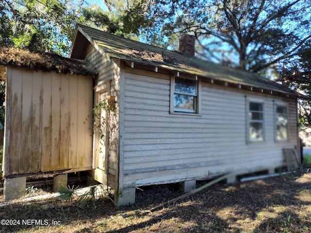 view of property exterior