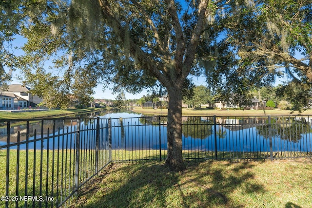 property view of water