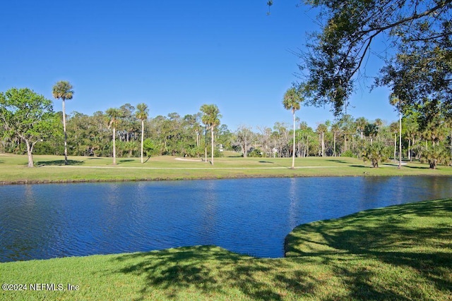 view of water feature