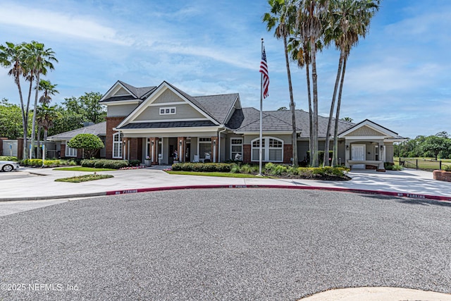 view of property featuring driveway