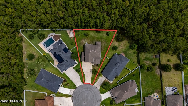 13 Peter Island Dr, Saint Augustine, FL 32092 - aerial view of property's location with property boundaries highlighted
