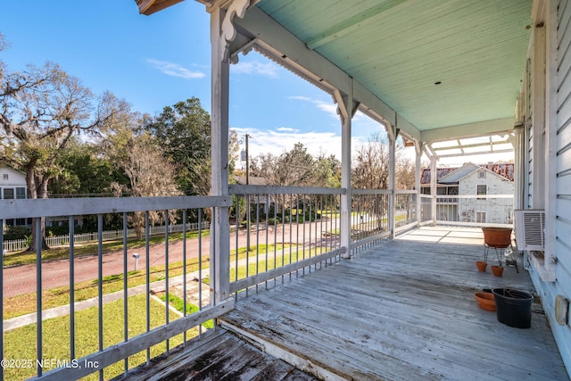 view of deck