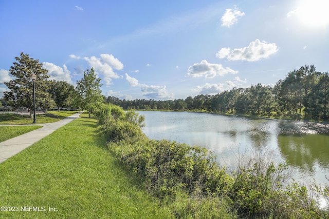 property view of water