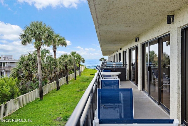 7870 A1A S Unit 209, Saint Augustine, FL 32080 - balcony with a water view