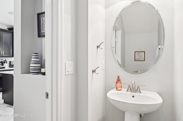 bathroom featuring sink