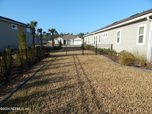 view of yard