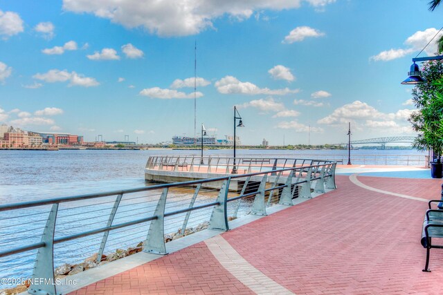 1431 Riverplace Blvd Unit 2105, Jacksonville, FL 32207 - view of dock featuring a water view