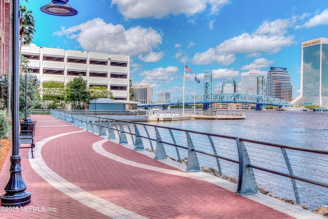 1431 Riverplace Blvd Unit 2105, Jacksonville, FL 32207 - view of water feature with a city view