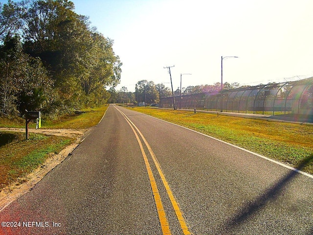 view of road