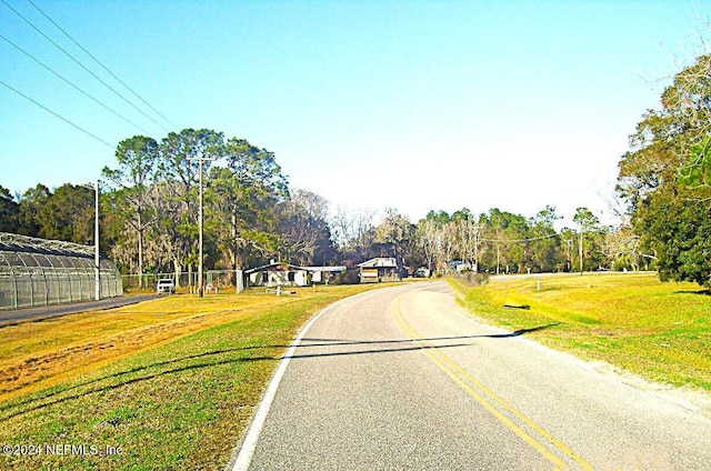 view of road