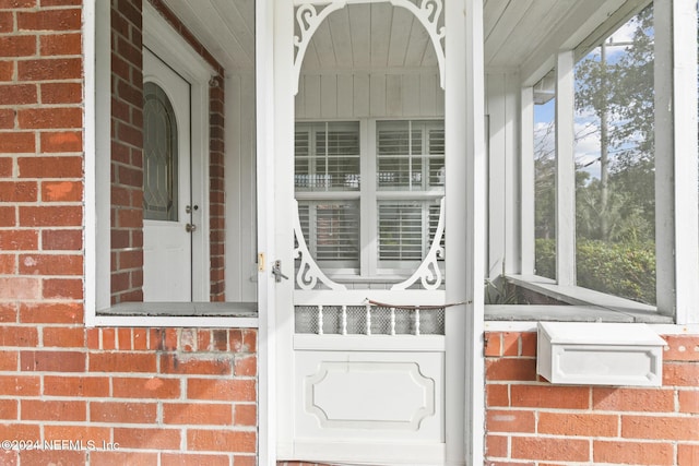 view of property entrance