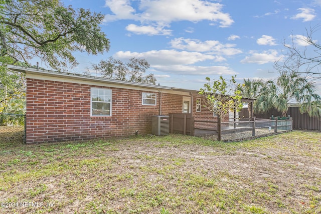 rear view of house featuring a patio