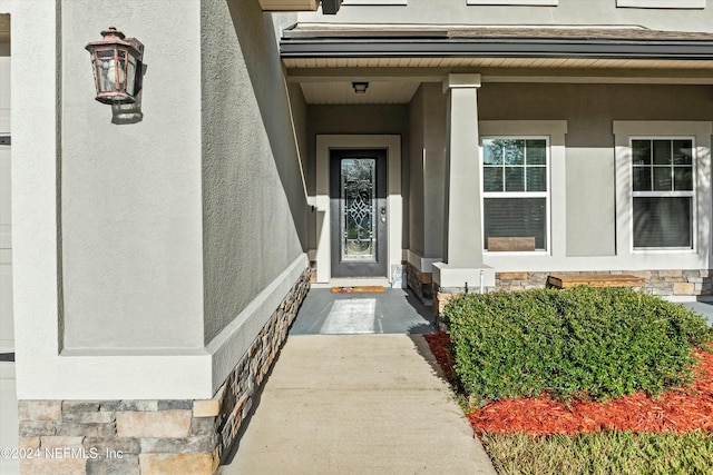 view of entrance to property