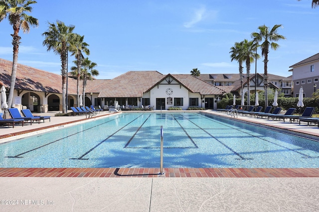 view of swimming pool