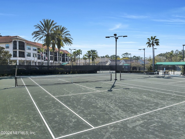 view of sport court