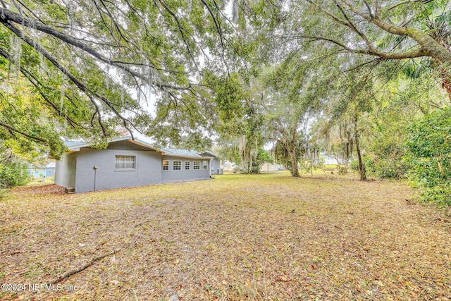 1 Farrington Ln, Palm Coast, FL 32137 - view of yard