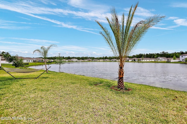 property view of water