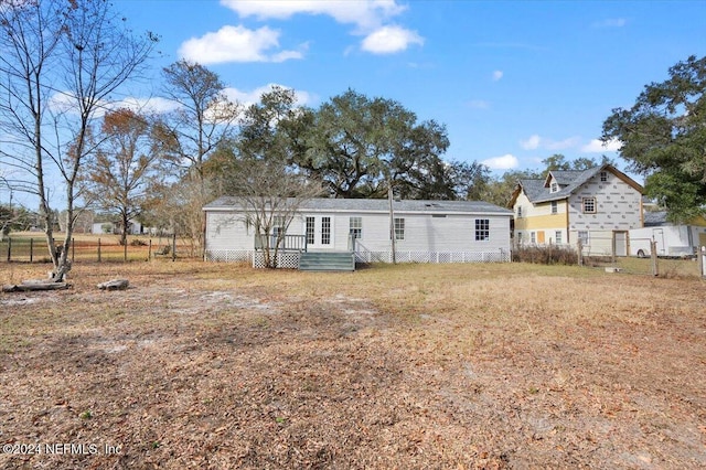 view of rear view of house